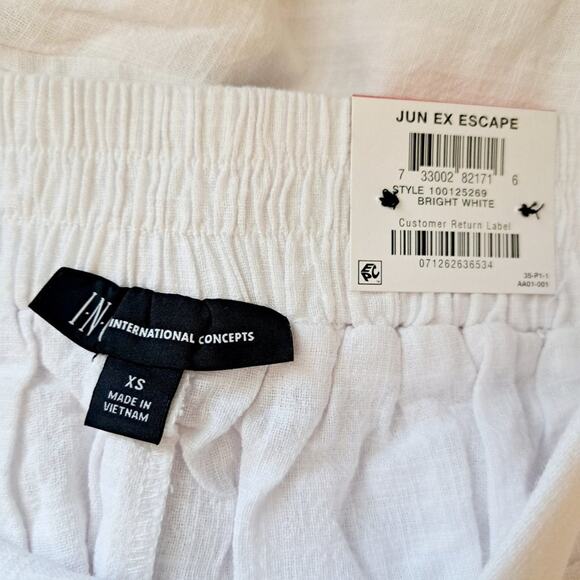 INC International Concepts Ruffled Shorts - Picture 6 of 8